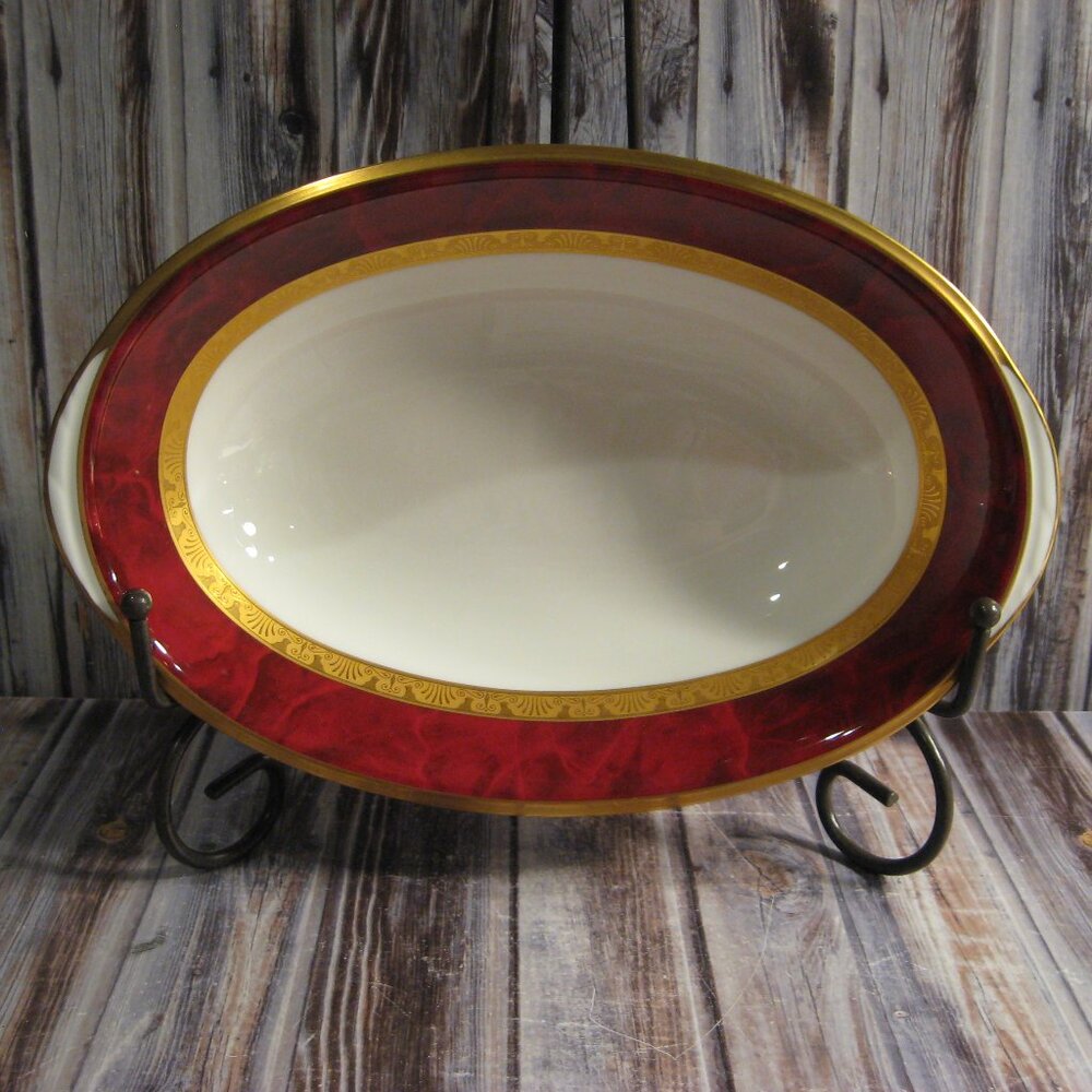 NORITAKE HEMINGWAY BONE CHINA OVAL VEGETABLE SERVING BOWL